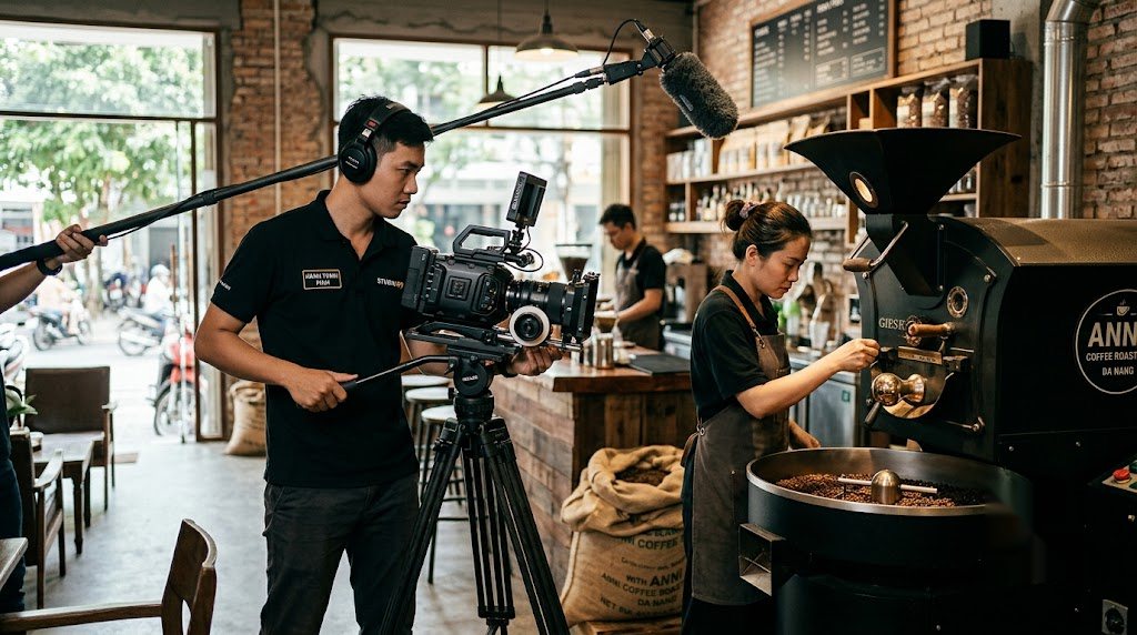 Quay video giới thiệu dịch vụ cho doanh nghiệp Đà Nẵng