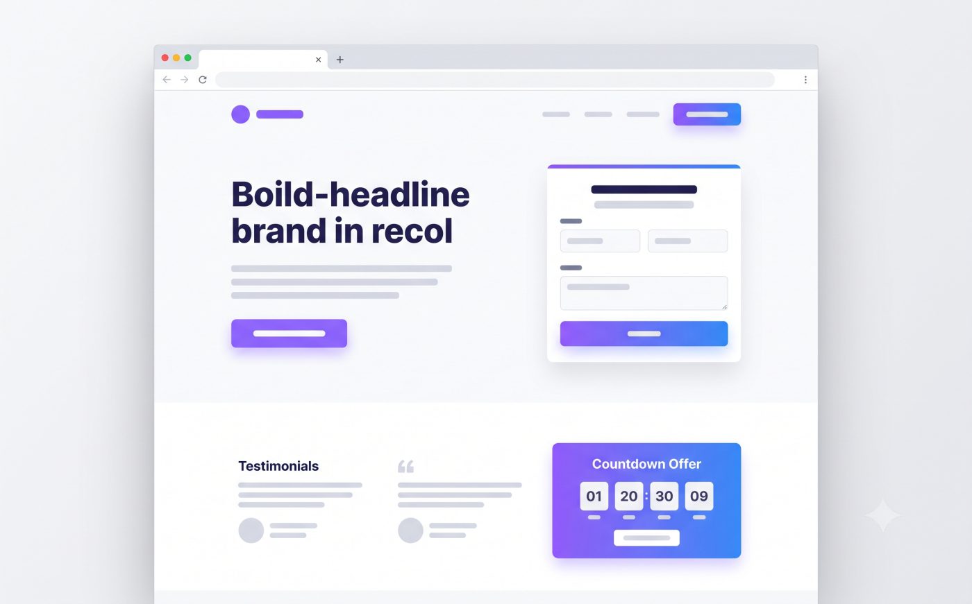 Mẫu website Landing page bán hàng