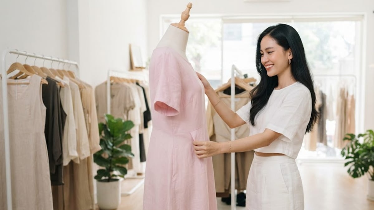 Shop thời trang online: website lookbook, bảng size rõ và đặt hàng qua Zalo